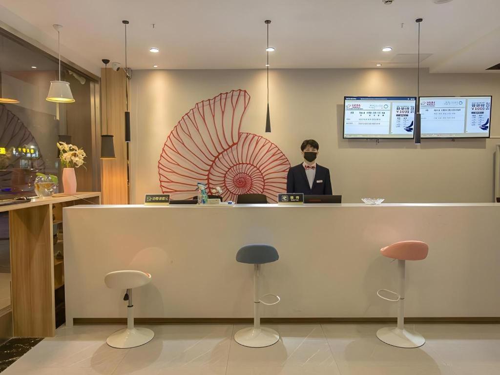Shell Hotel Zaozhuang Xinchang Road Bada Market Esterno foto