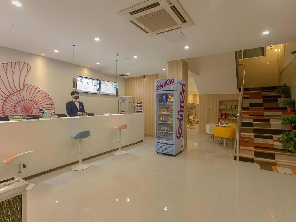 Shell Hotel Zaozhuang Xinchang Road Bada Market Esterno foto