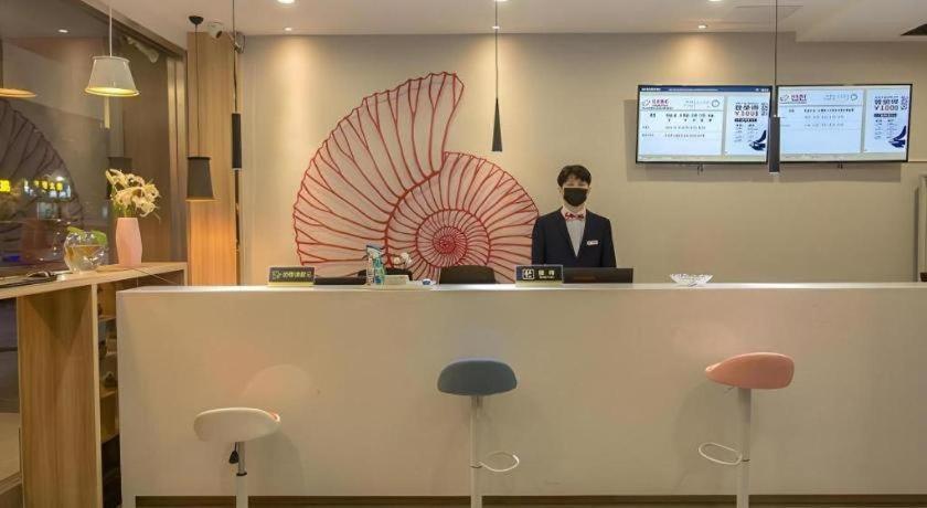 Shell Hotel Zaozhuang Xinchang Road Bada Market Esterno foto